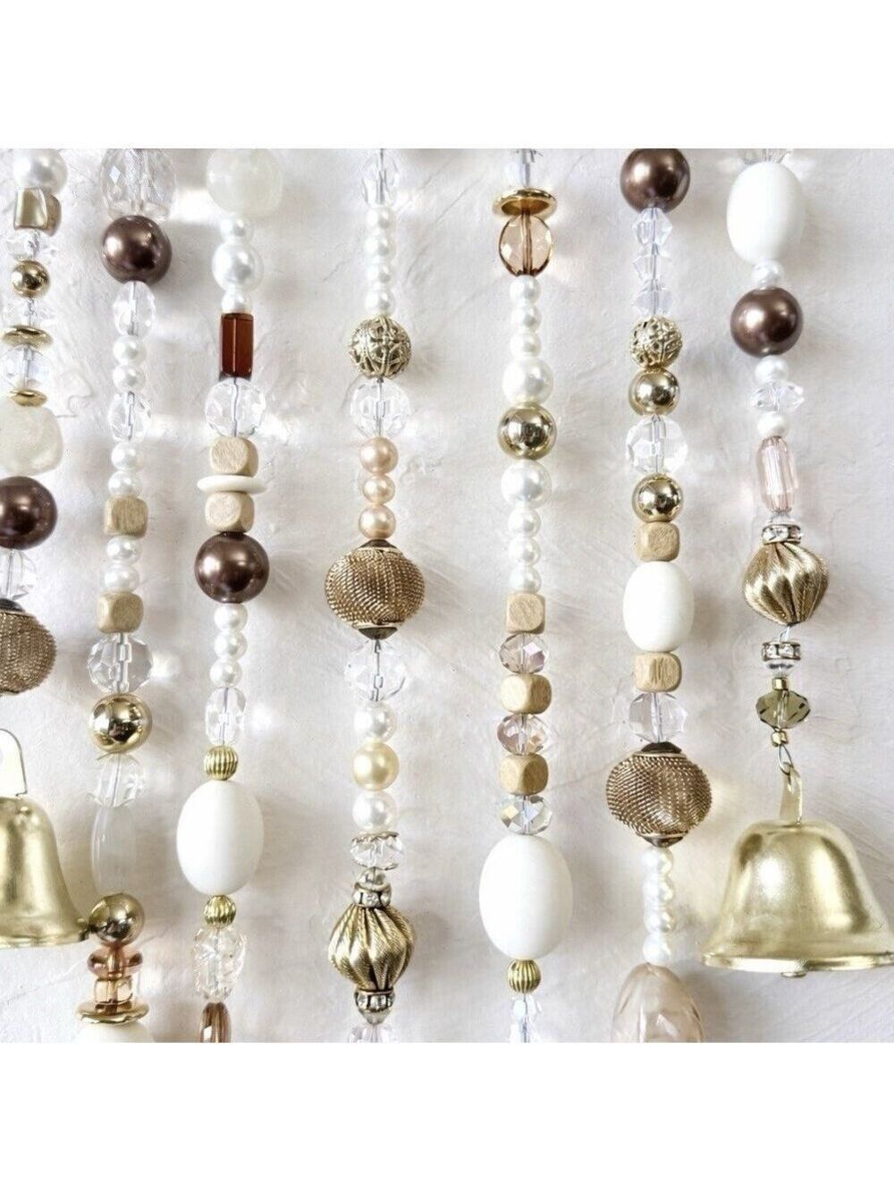 Hollywood Glam Wind Chime Suncatcher Driftwood 19 Crystals - Picture 4 of 6